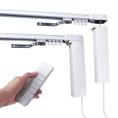 عرض صورة أكبر أضف للمقارنة شارك المنزل الذكي بثق الألومنيوم شديد التحمل Tuya Wireless Motor Ripple Fold مثبت على الحائط