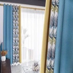 مجموعات قضيب الستارة المعدنية المصنوعة من سبائك الألومنيوم لتزيين النوافذ المنزلية