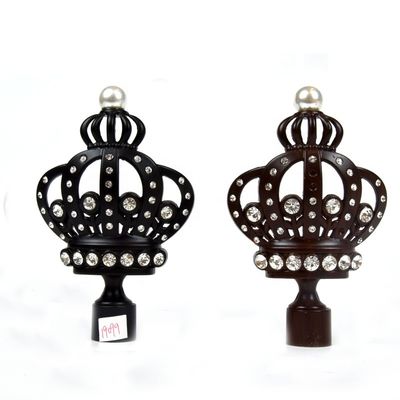 28mm تاج أسود تيجان ستارة زخرفية مع مطلي