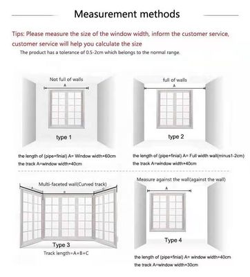 جاهز للسفينة توريد أبيض أسود اللون مفرد مزدوج السقف مركب ستارة ألومنيوم مسار