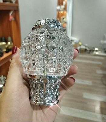 المصنع مباشرة بالجملة 16 / 19mm 28mm إكسسوارات قضيب الستارة المعدنية الكريستال