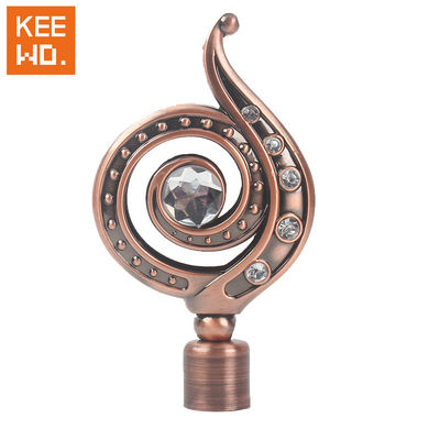 OEM الخشب الستار الأنابيب قضيب الحائط نافذة غرف معيشة