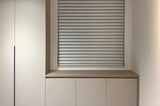 ستائر شانغري La Blinds الرومانسية الأنيقة ، ستائر نافذة غرفة النوم المسامية