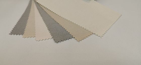 Sunlight Fabric 5٪ نافذة مصراع من القماش ذات معدل الفتح للتحكم اليدوي في الشرفة